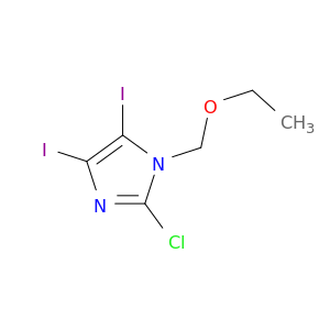 1H-Imidazole, 2-chloro-1-(ethoxymethyl)-4,5-diiodo-