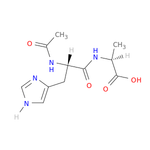 L-Alanine, N-(N-acetyl-L-histidyl)-