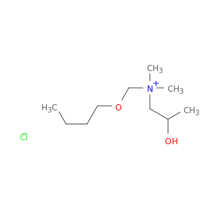 1-Propanaminium, N-(butoxymethyl)-2-hydroxy-N,N-dimethyl-, chloride