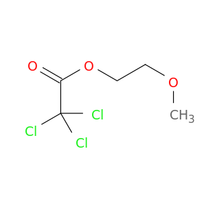 Acetic acid,2,2,2-trichloro-, 2-methoxyethyl ester