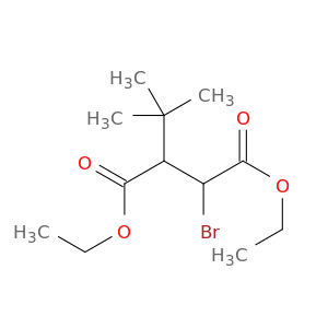 Butanedioic acid, 2-bromo-3-(1,1-dimethylethyl)-, diethyl ester