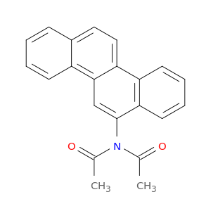 N-acetyl-N-chrysen-6-yl-acetamide