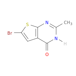 6-Bromo-2-methyl-3H,4H-thieno[2,3-d]pyrimidin-4-one