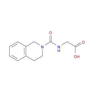 2-[(1,2,3,4-Tetrahydroisoquinoline-2-carbonyl)amino]acetic Acid
