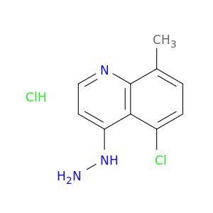 5-Chloro-4-hydrazino-8-methylquinoline hydrochloride