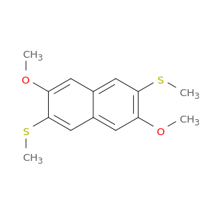 Naphthalene,2,6-dimethoxy-3,7-bis(methylthio)-