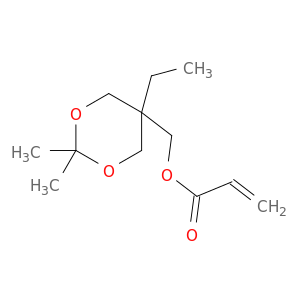 2-丙烯酸,(5-乙基-2,2-二甲基-1,3-二氧烷-5-基)甲酯