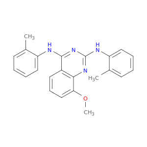2,4-Quinazolinediamine, 8-methoxy-N,N'-bis(2-methylphenyl)-