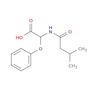 Acetic acid, [(3-methyl-1-oxobutyl)amino]phenoxy-