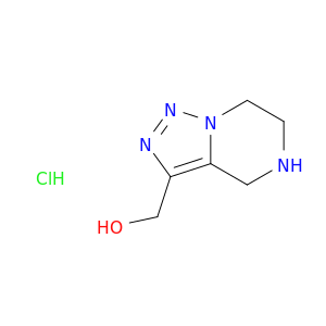 4H,5H,6H,7H-[1,2,3]triazolo[1,5-a]pyrazin-3-ylmethanol hydrochloride