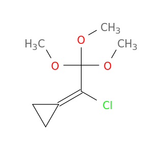 Cyclopropane, (1-chloro-2,2,2-trimethoxyethylidene)-