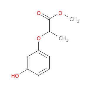 Propanoic acid, 2-(3-hydroxyphenoxy)-, methyl ester