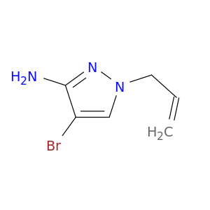 4-溴-1-(丙-2-烯-1-基)-1H-吡唑-3-胺