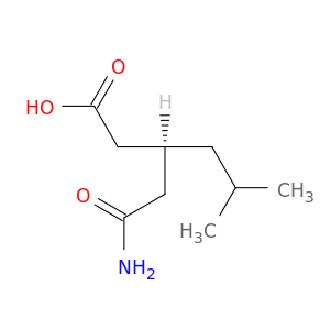 (3S)-3-(2-氨基-2-氧乙基)-5-甲基己酸