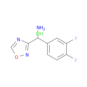 (3,4-二氟苯基)(1,2,4-噁二唑-3-基)甲胺盐酸