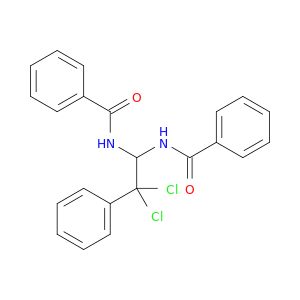 Benzamide, N,N'-(2,2-dichloro-2-phenylethylidene)bis-
