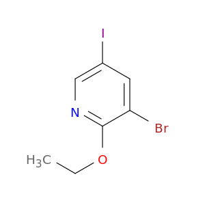 3-Bromo-2-ethoxy-5-iodopyridine