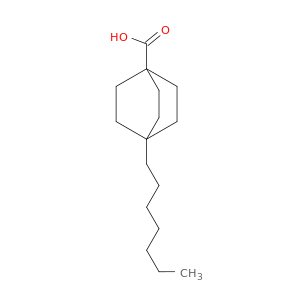 Bicyclo[2.2.2]octane-1-carboxylic acid, 4-heptyl-