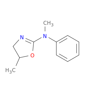 2-Oxazolamine, 4,5-dihydro-N,5-dimethyl-N-phenyl-