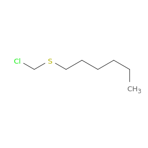 Hexane, 1-[(chloromethyl)thio]-