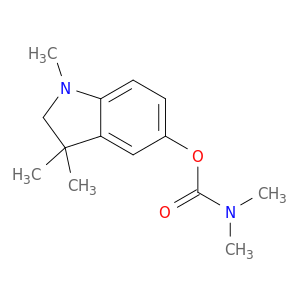 Carbamic acid,dimethyl-, 2,3-dihydro-1,3,3-trimethyl-1H-indol-5-yl ester (9CI)