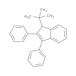 1H-Indene, 1-(1,1-dimethylethyl)-2,3-diphenyl-