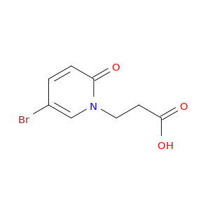 3-(5-Bromo-2-oxo-2H-pyridin-1-yl)-propionic acid