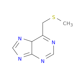 9H-Purine,6-[(methylthio)methyl]-
