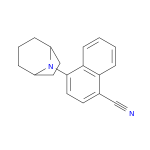 1-Naphthalenecarbonitrile, 4-(8-azabicyclo[3.2.1]oct-8-yl)-