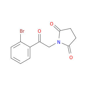 2,5-Pyrrolidinedione, 1-[2-(2-bromophenyl)-2-oxoethyl]-