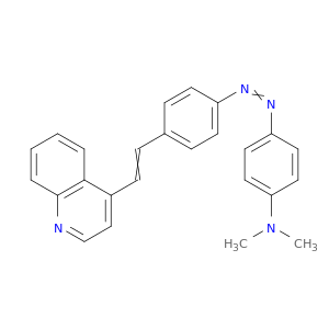 N,N-DIMETHYL-4-[4-(2-QUINOLIN-4-YLETHENYL)PHENYL]DIAZENYL-ANILINE