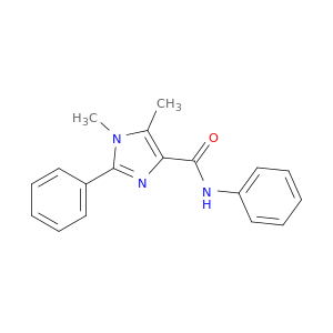 1H-Imidazole-4-carboxamide, 1,5-dimethyl-N,2-diphenyl-