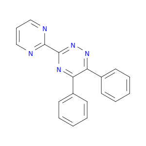 1,2,4-Triazine, 5,6-diphenyl-3-(2-pyrimidinyl)-