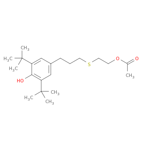 Phenol, 4-[3-[[2-(acetyloxy)ethyl]thio]propyl]-2,6-bis(1,1-dimethylethyl)-