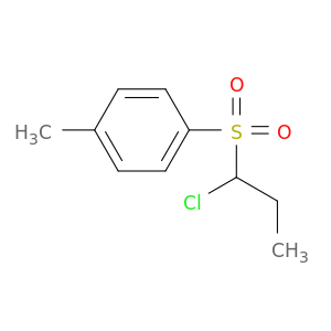 Benzene, 1-[(1-chloropropyl)sulfonyl]-4-methyl-
