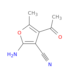 4-乙酰基-2-氨基-5-甲基-呋喃-3-甲腈