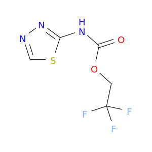 2,2,2-Trifluoroethyl N-(1,3,4-Thiadiazol-2-yl)carbamate