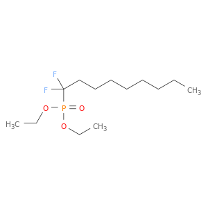Phosphonic acid, (1,1-difluorononyl)-, diethyl ester
