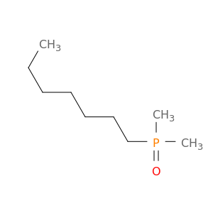 Phosphine oxide, heptyldimethyl-
