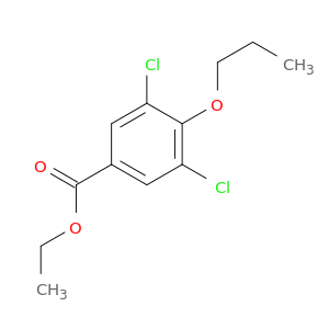 Benzoic acid,3,5-dichloro-4-propoxy-, ethyl ester
