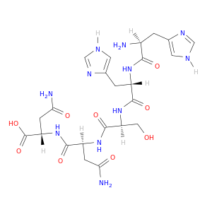 L-Asparagine, L-histidyl-L-histidyl-L-seryl-L-asparaginyl-