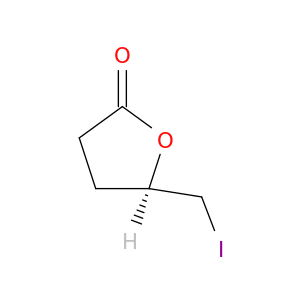 2(3H)-Furanone, dihydro-5-(iodomethyl)-, (R)-