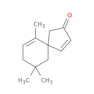Spiro[4.5]deca-3,6-dien-2-one, 6,9,9-trimethyl-