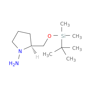 1-Pyrrolidinamine, 2-[[[(1,1-dimethylethyl)dimethylsilyl]oxy]methyl]-, (S)-