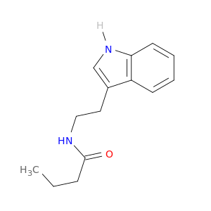 Butanamide, N-[2-(1H-indol-3-yl)ethyl]-