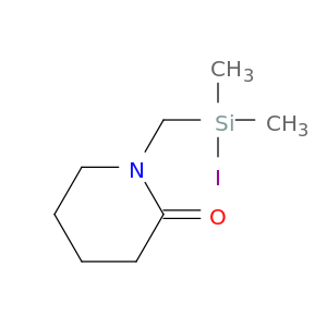 2-Piperidinone, 1-[(iododimethylsilyl)methyl]-
