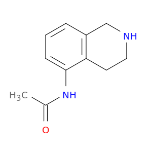 N-(1,2,3,4-tetrahydroisoquinolin-5-yl)acetamide