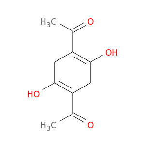 Ethanone, 1,1'-(2,5-dihydroxy-1,4-cyclohexadiene-1,4-diyl)bis-
