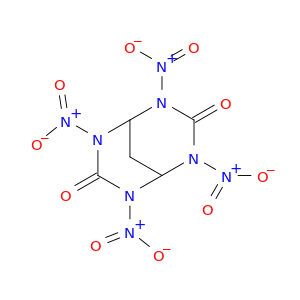 2,4,6,8-Tetraazabicyclo[3.3.1]nonane-3,7-dione, 2,4,6,8-tetranitro-