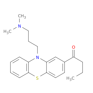 1-[10-(3-dimethylaminopropyl)phenothiazin-2-yl]butan-1-one